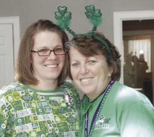 Patti Cain on St. Patricks Day