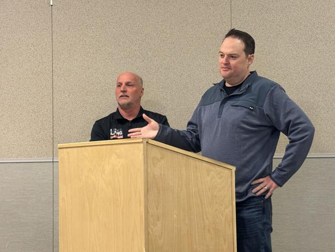 Sen. Tim Lang and Rep. Matt Coker