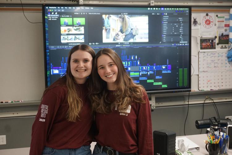 Madelyn Young and Layla Swett