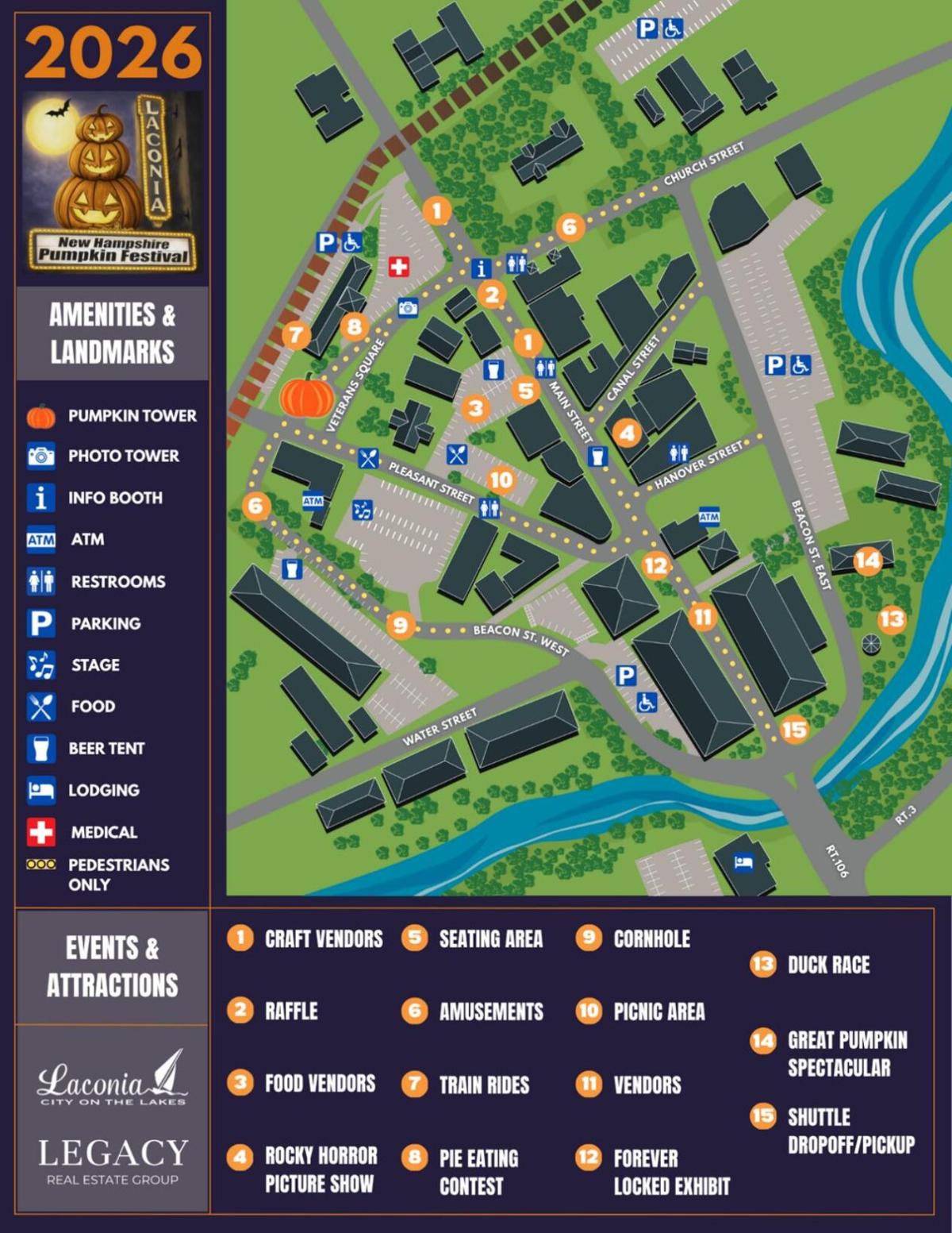 2026 Pumpkin Festival map