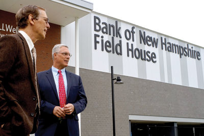 Plymouth State University announces Bank of New Hampshire as corporate sponsor of field house