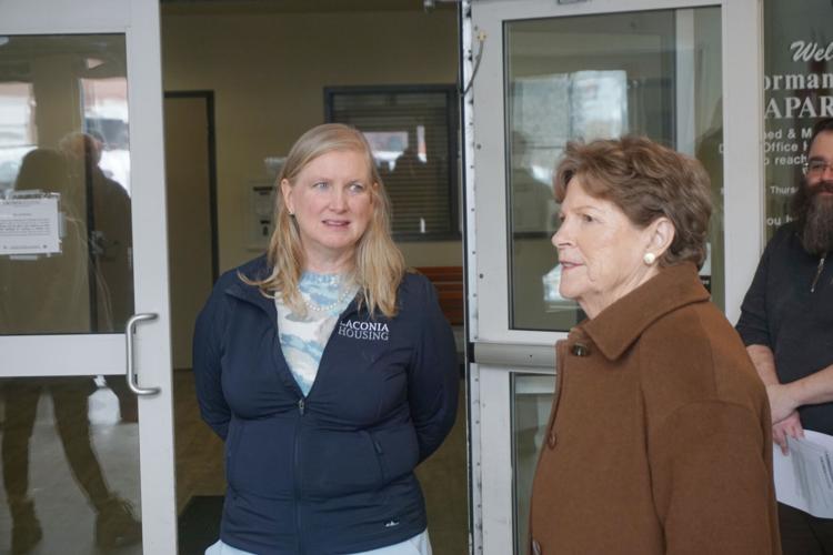 Catherine Bowler and Jeanne Shaheen