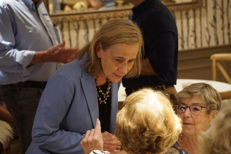 Joyce Craig and voters