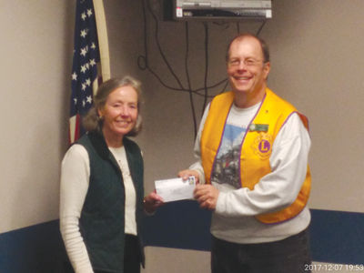 Laconia-Gilford Lions honor Marylin Brown