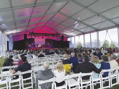 Concerts in the Clouds tent