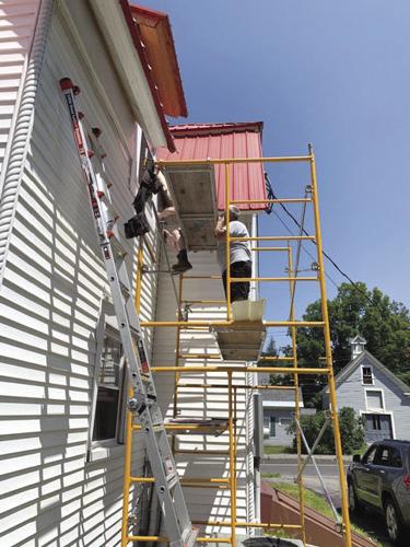 Belknap House ladder