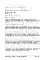 ​Superintendent of Schools — Laconia School District​