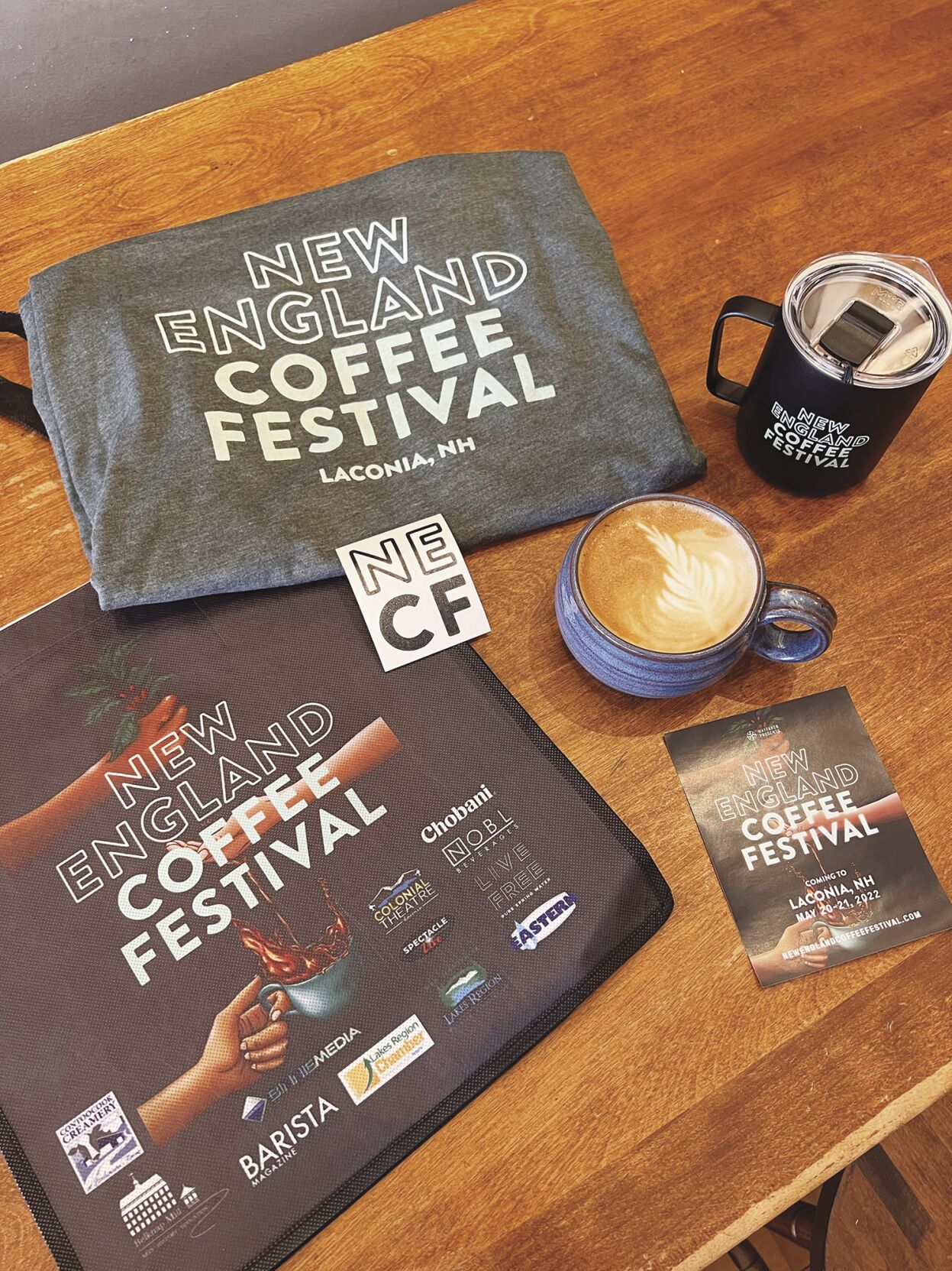 Coffee fest swag