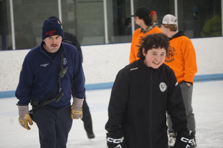 Lt. Thomas Ryan and Austin Parent