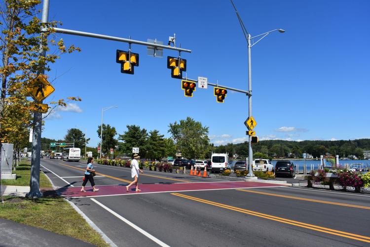 08-30 Meredith Crosswalk pedestrians