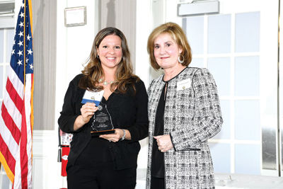 Amy Burke awarded NH Scholars Champion Award
