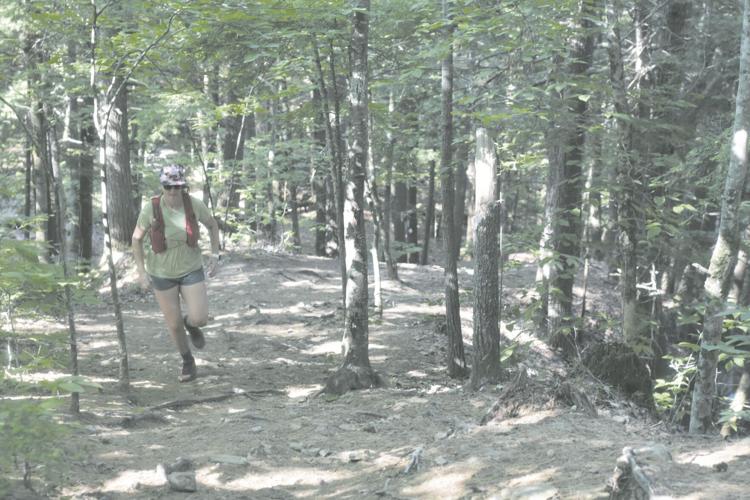 Colleen Thurston uphill