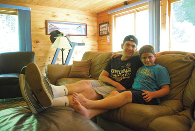 Lawn mowers present danger to children, warns Gilford family