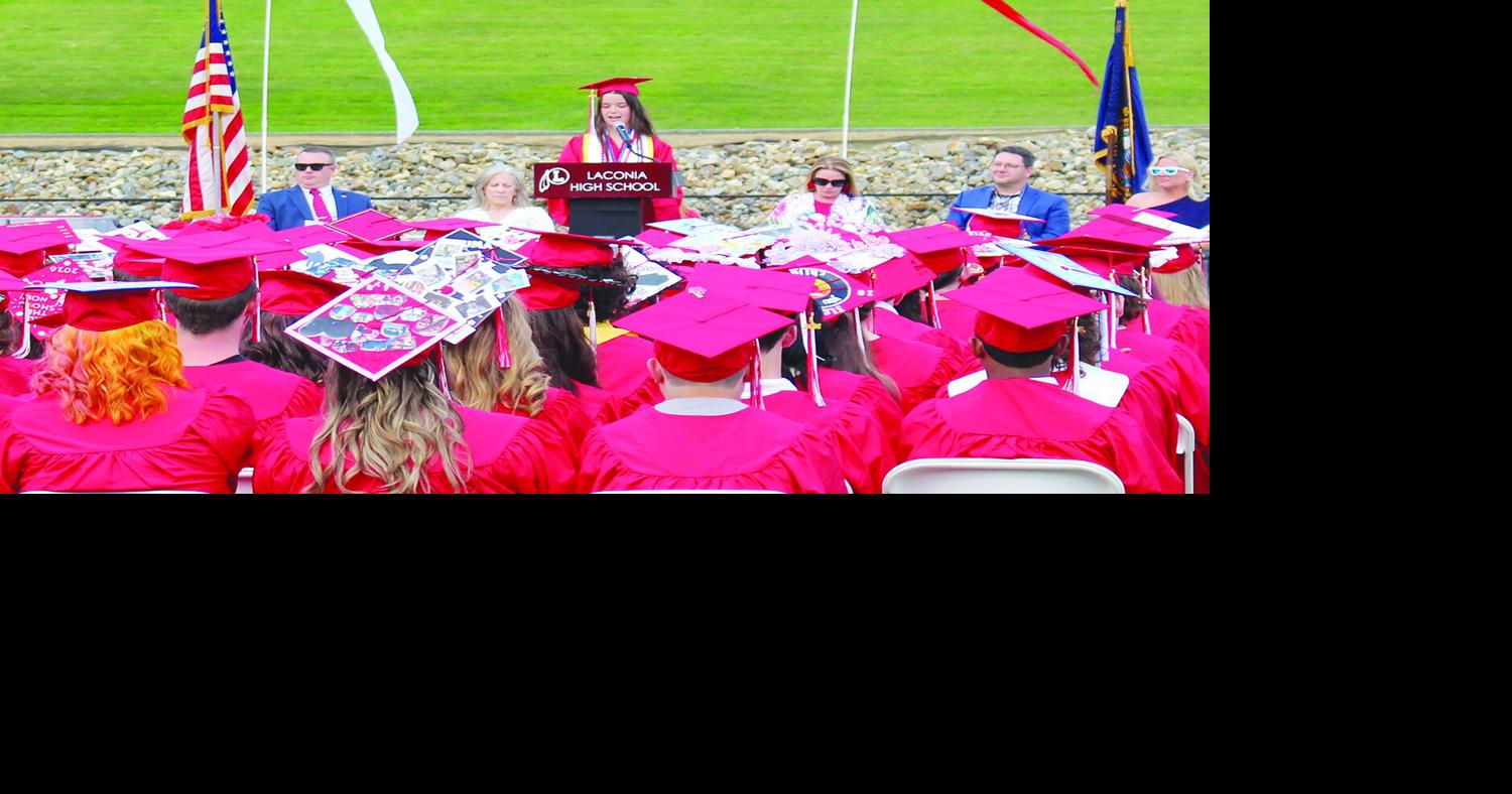 Laconia High School graduates look both back, and forward, at 148th commencement