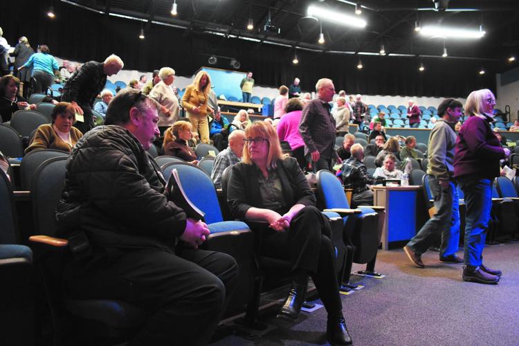 Fire Chief Ken Jones and Town Manager Judie Milner