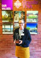 Granite VNA specialist Sarah Love honored with Shining Star Award