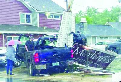 Merlino’s Family Steakhouse sign