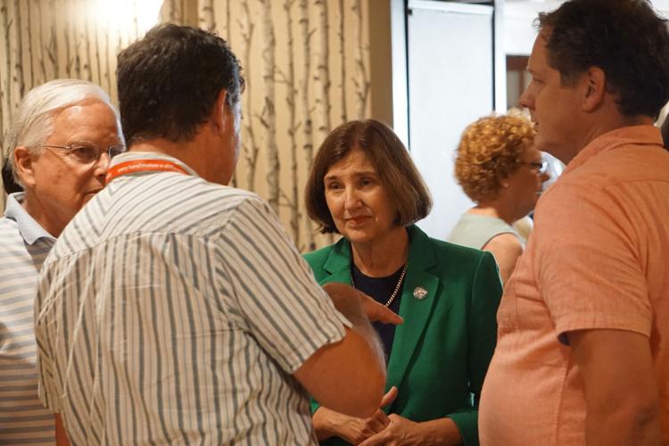 Cinde Warmington and voters