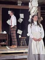 At home, on stage – love letters inform performance in Belknap Mill play