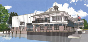 New Marine Patrol building is topped off