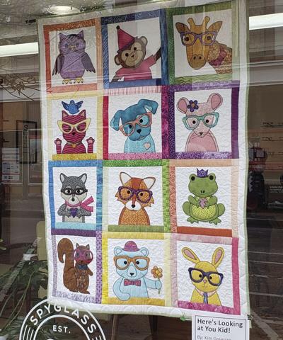 Here's Looking At You - Spyglass Eyewear quilt. (Courtesy photo)