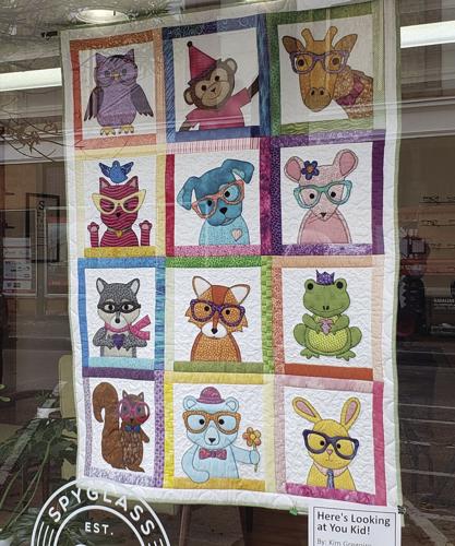 Here's Looking At You - Spyglass Eyewear quilt. (Courtesy photo)