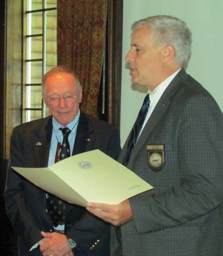Mensa Foundation recognizes Dr. Harold Lyon