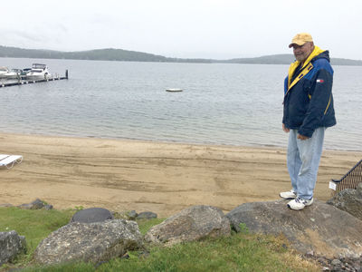 Akwa Marina’s beach being washed away by city stormwater