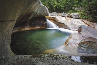 The Basin at Franconia Notch State Park