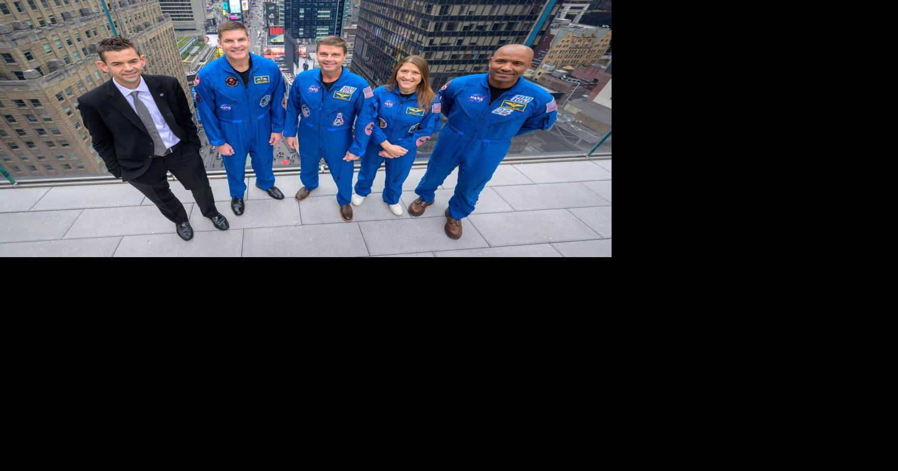 Artemis II astronauts celebrate in Times Square after lunar mission