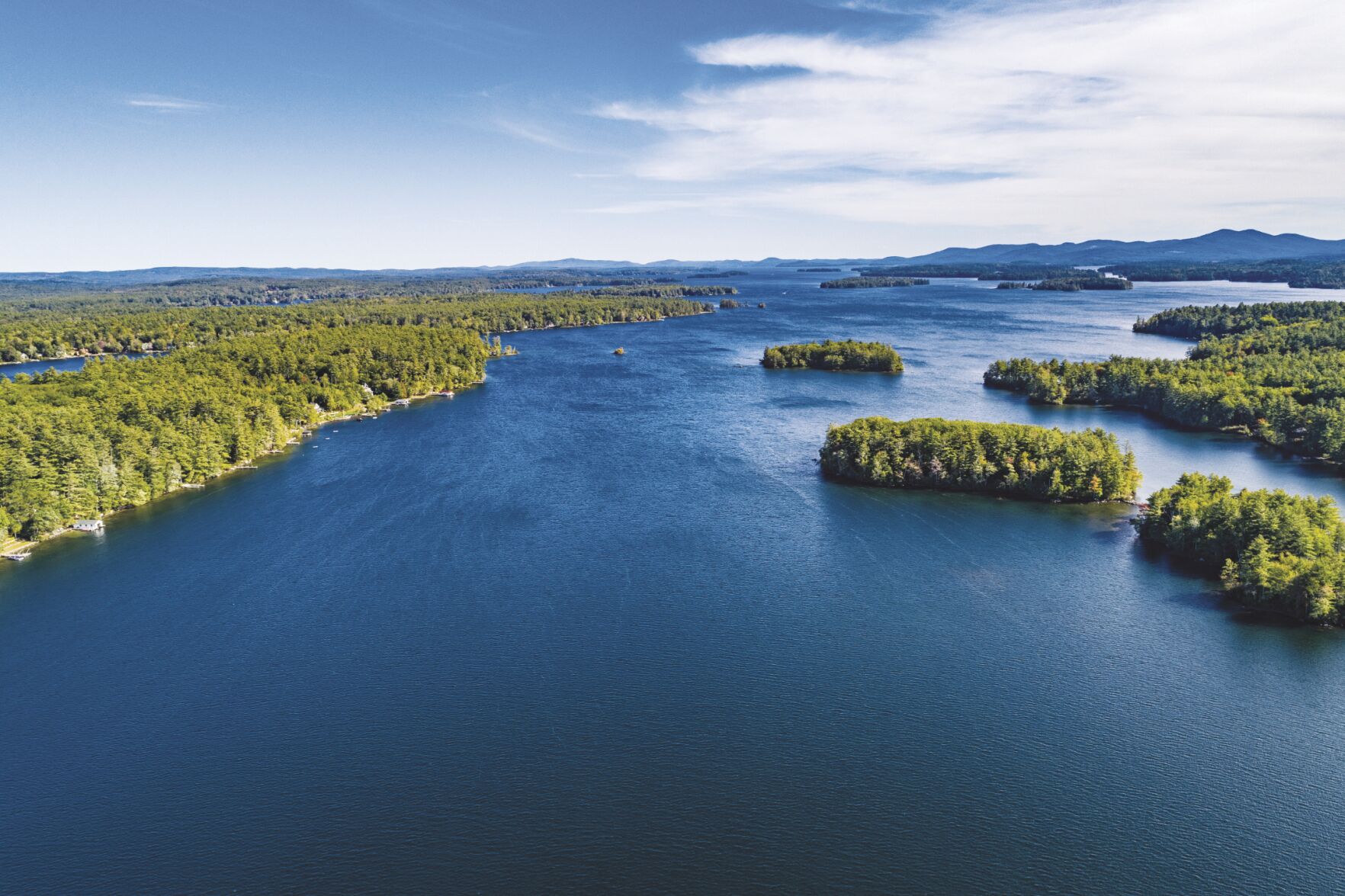 15 largest lakes in New Hampshire’s Lakes Region  Columns 