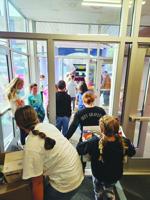 Inter-Lakes Elementary School community collects for food pantry