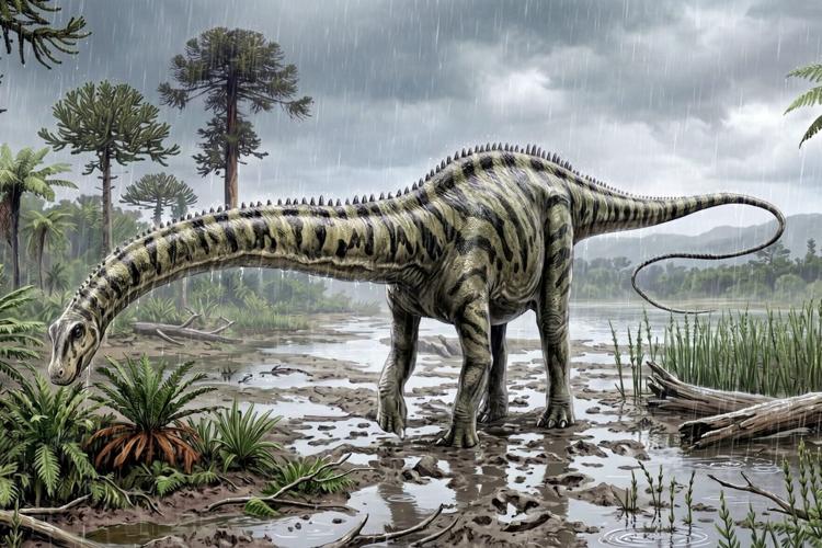 Fossilised Diplodocus found in Europe for the first time