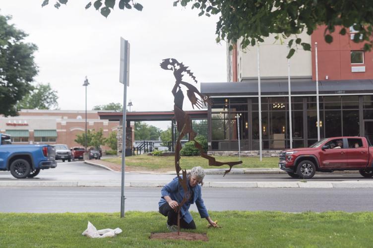 Sculpture installation