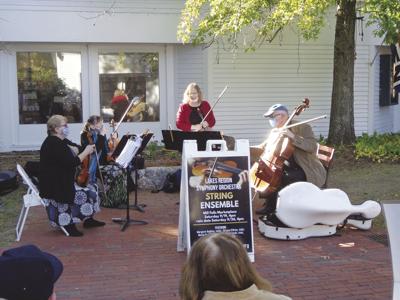 Members of the Lakes Region Symphony Orchestra