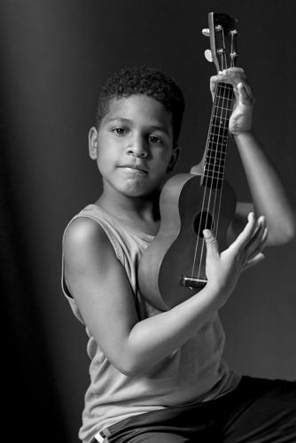 02-09 Maundy Boy with Ukelele