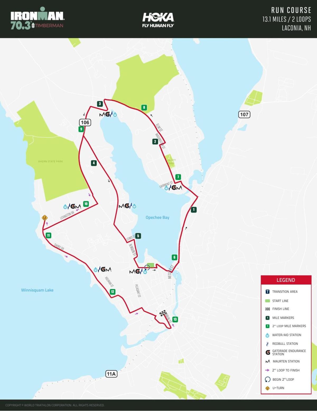 Timberman Running Course