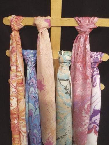 silk scarves & paper collection