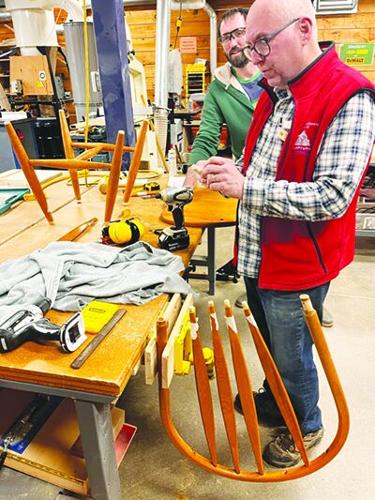 Master furniture maker Richard Oedel shares his talent at Makers Mill