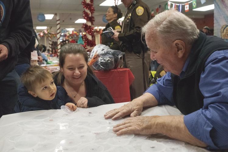 Cheney's ornament table