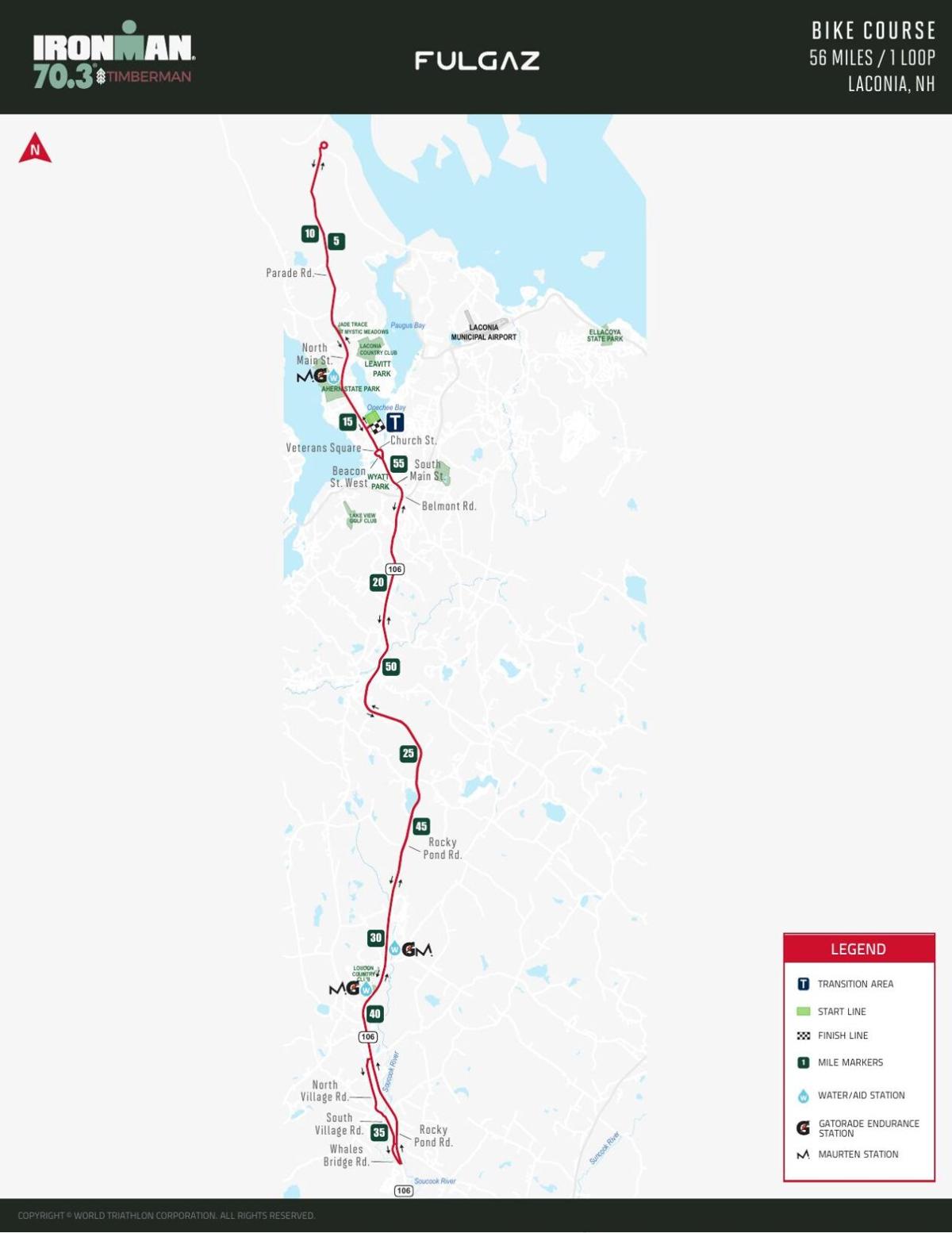 Timberman Bike Course