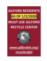 Gilford transfer station opens with mandatory recycling on Jan. 2