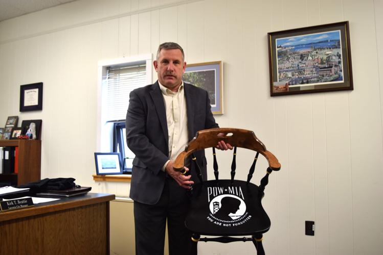 POW MIA chair