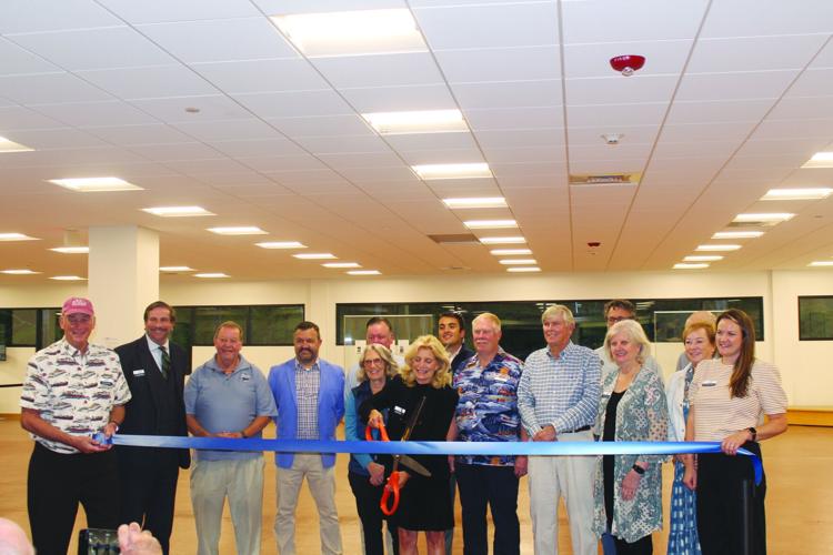 Ribbon-cutting group
