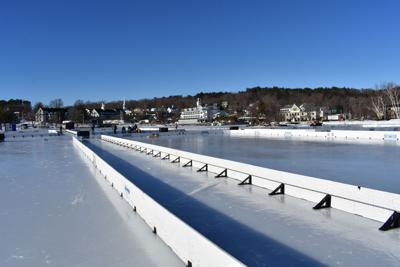 Ice Dance Pond Hockey Classic Urges Safety On Meredith Bay