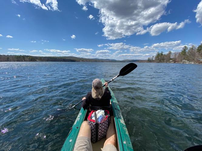 Bob Manley kayaking