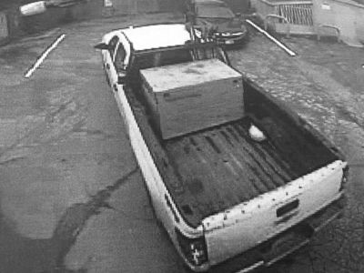 Police seek white pickup in Cumberland Farms hit and run