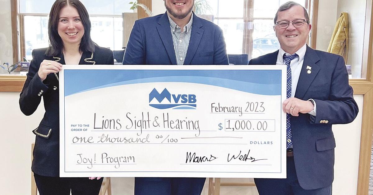 MVSB donates to NH Lions Sight & Hearing Foundation