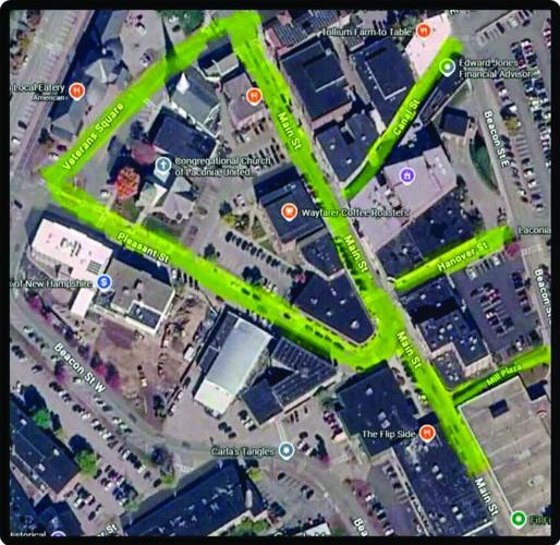 Social district map
