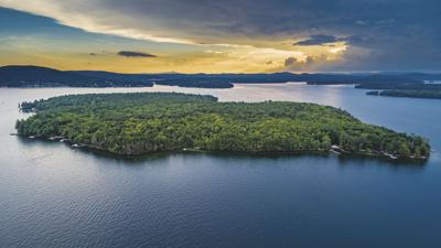 Welch Island on Lake Winnipesaukee includes 210 acres.